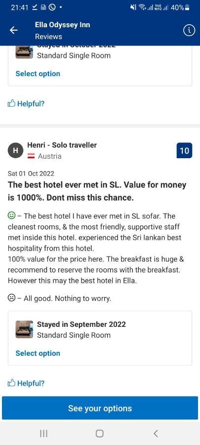 Ella Odyssey Inn Bagian luar foto